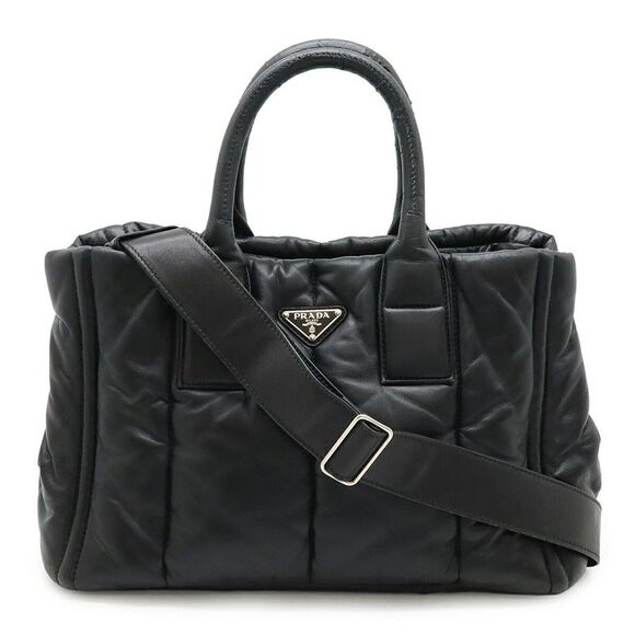 Prada Nappa Leather Tote Bag - Picture 1 of 9